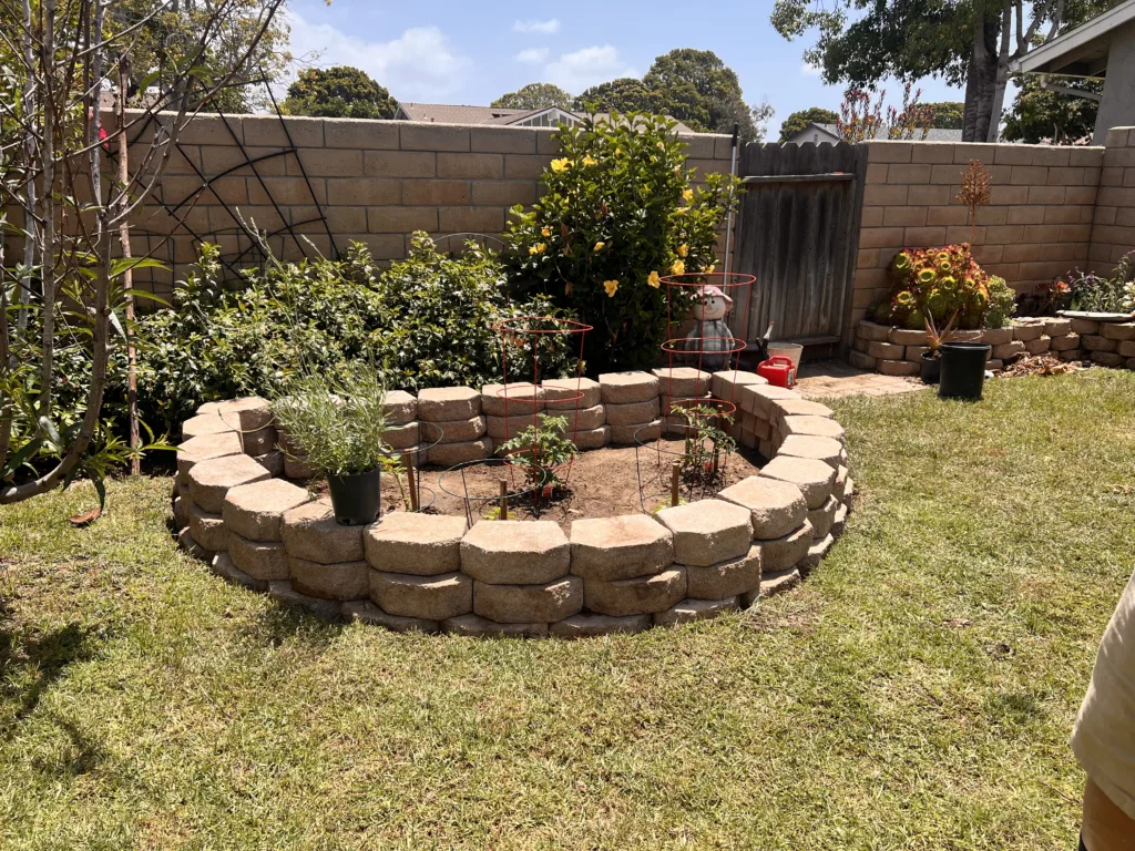 Landscape block delivery