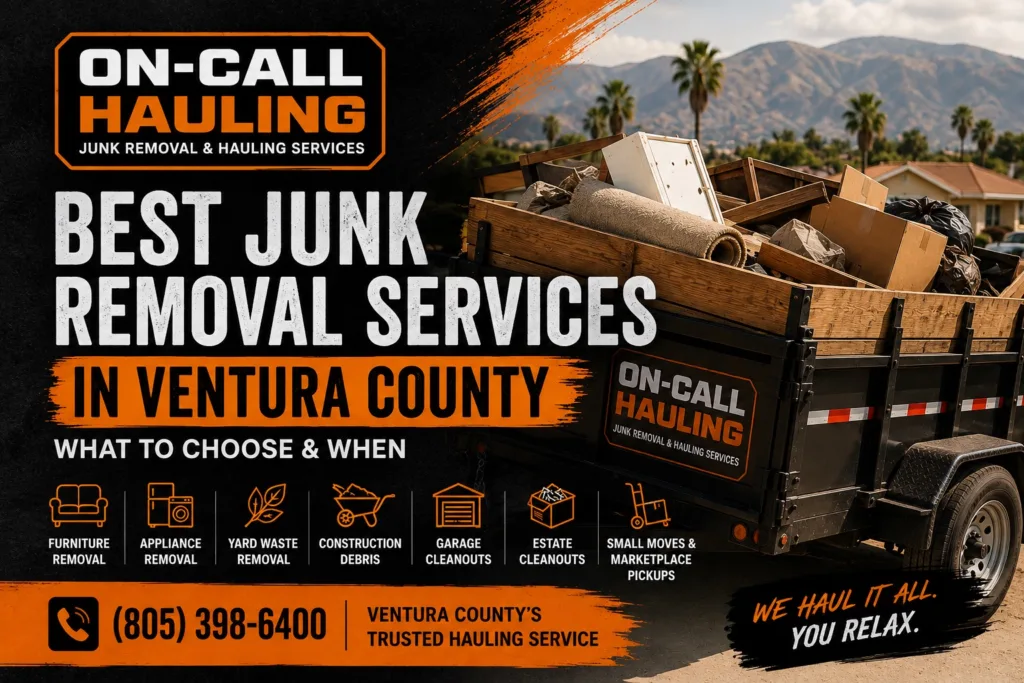 Best junk removal services in Ventura County